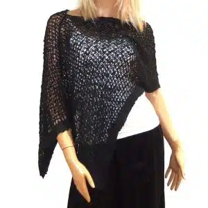 Crochet summer poncho