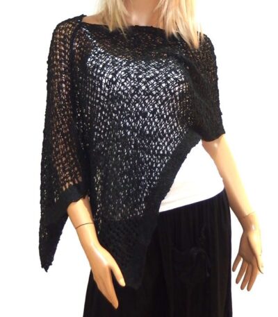 Crochet summer poncho