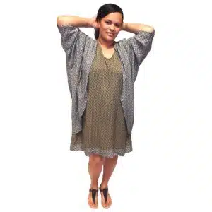 Plus size kimono
