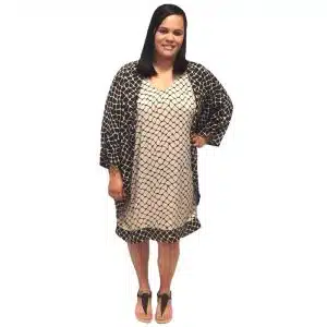 Plus size kimono