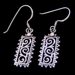NZ inspired earrings