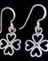 Lucky shamrock earrings