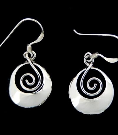 spiral earrings