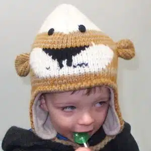 Wool bear hat NZ