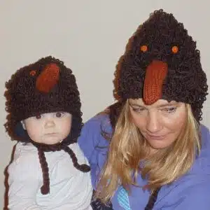 Wool kiwi hat