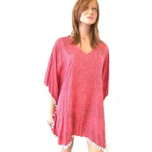 Beach cover up poncho