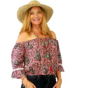 3/4 sleeve top