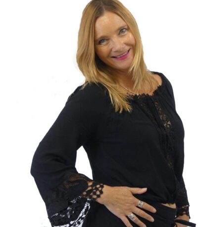 Boho hippie crop top