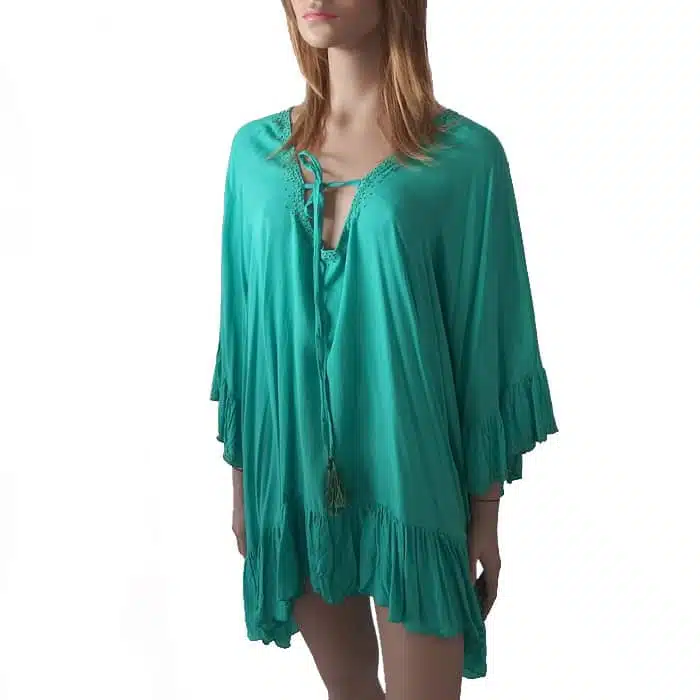 Hand Beaded Resort Wear Top Loose top for ladies