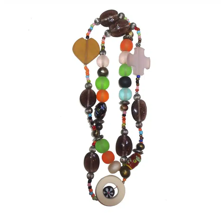 Multi Mix Beads Necklace Boutique necklaces for sale