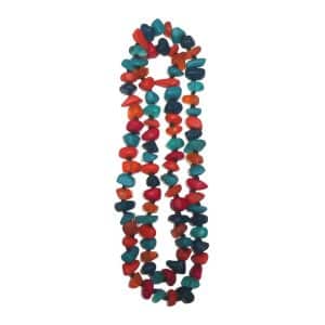 Tribal Boho Bead Necklace