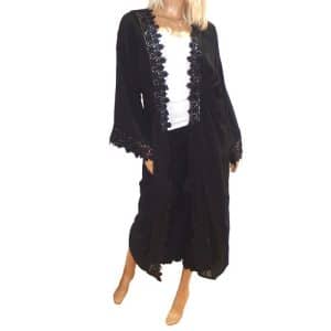 Summer long dressing gown