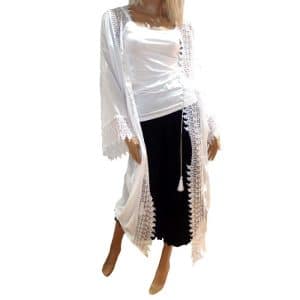 Summer long dressing gown