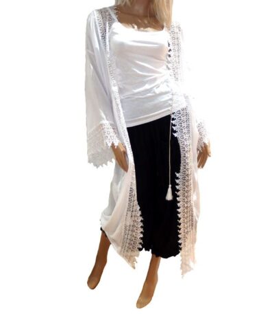 Summer long dressing gown
