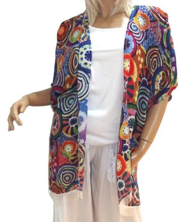 Summer kimono jacket