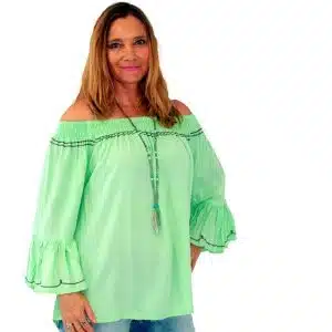 Flare sleeve top
