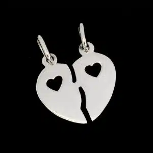 silver friendship necklace