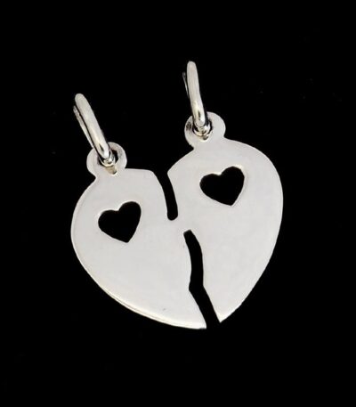silver friendship necklace