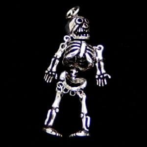 Sterling silver Skeleton necklace