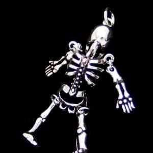 Sterling silver Skeleton necklace