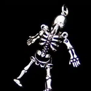 Sterling silver Skeleton necklace