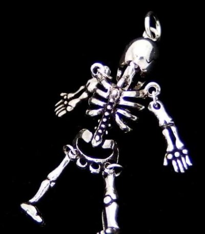 Sterling silver Skeleton necklace