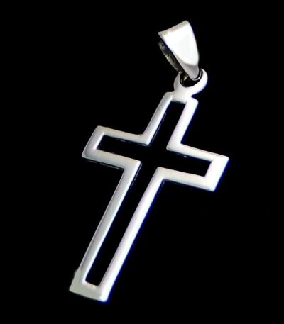 Silver cross necklace NZ