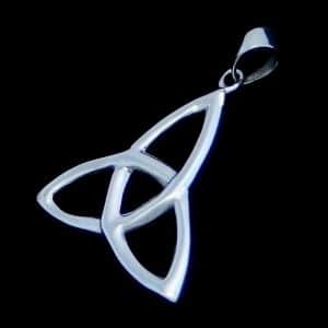 Silver Celtic necklace