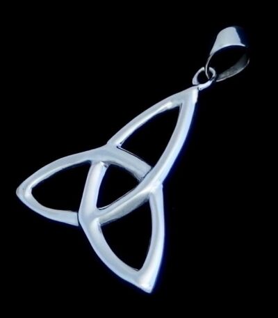 Silver Celtic necklace