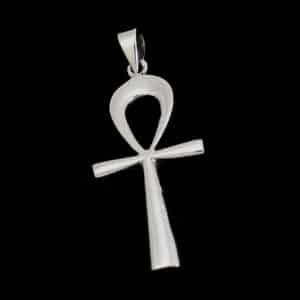 Egyptian cross silver necklace NZ