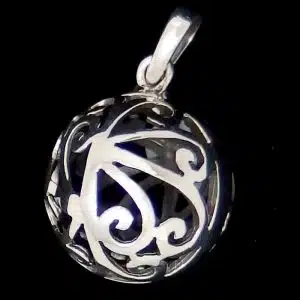 Sterling Silver ball necklace