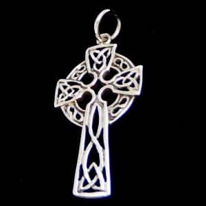 Silver Celtic Cross Necklace