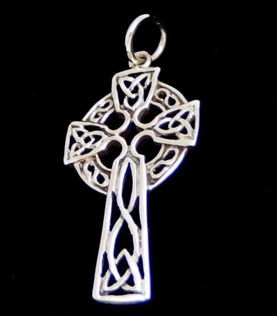 Silver Celtic Cross Necklace