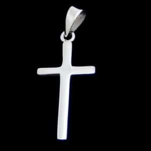 Silver Cross necklace NZ