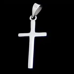 Silver Cross necklace NZ