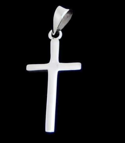 Silver Cross necklace NZ