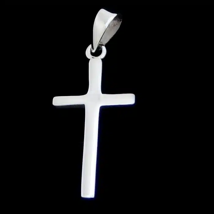 Petite Cross Pendant Silver Cross necklace NZ