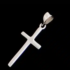 Silver Cross necklace NZ