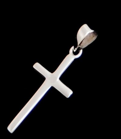 Silver Cross necklace NZ