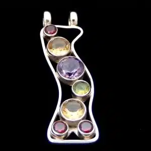 semi precious necklace