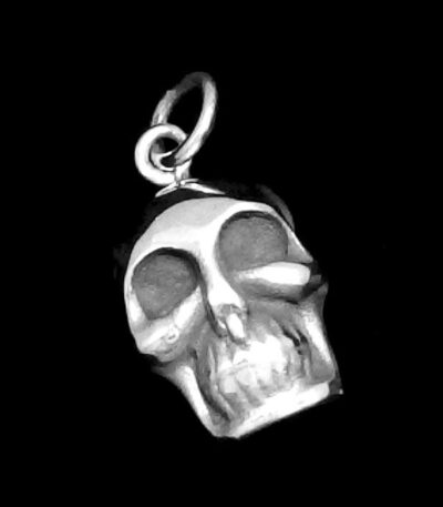 Silver Skull Necklace