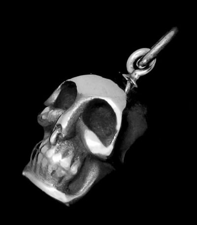 Silver Skull Necklace