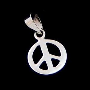 Sterling silver peace necklace NZ