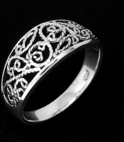 Filigree Ring sterling silver
