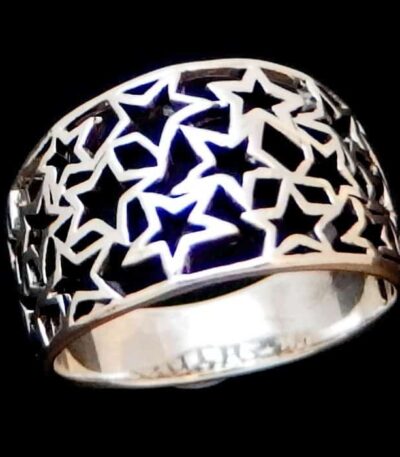 Sterling silver star ring