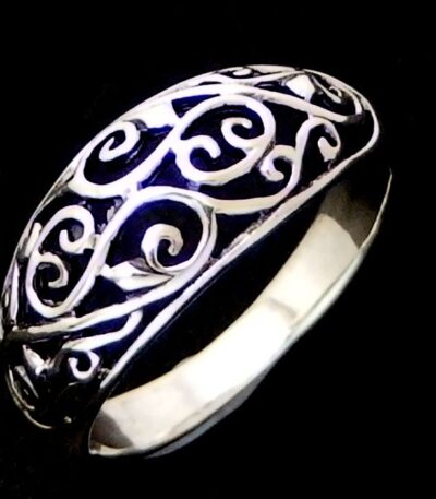 Sterling Silver Spiral Ring