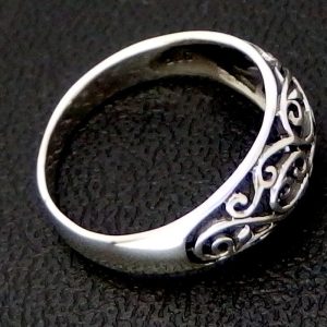 Sterling Silver Spiral Ring