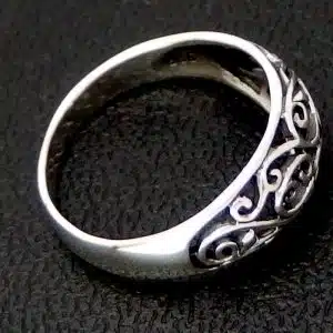 Sterling Silver Spiral Ring