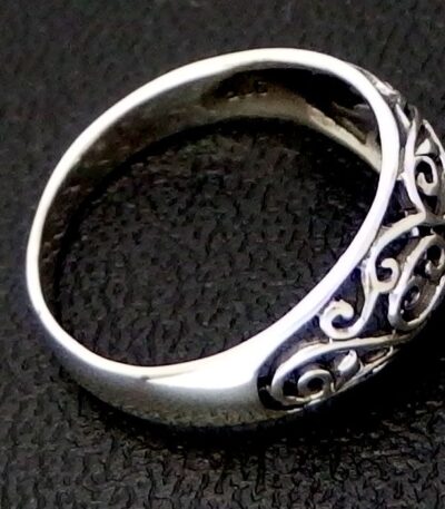 Sterling Silver Spiral Ring