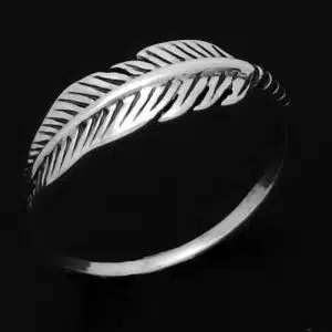 Sterling Silver Feather Ring NZ